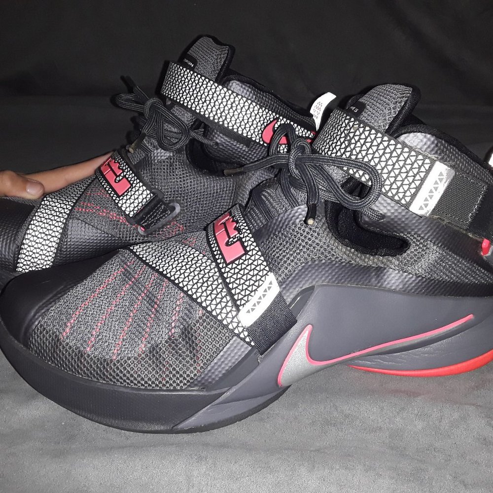 Nike LeBron soldier 12 black and red